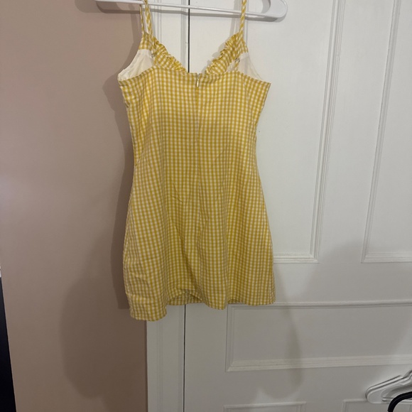 Size xs dress LA Hearts - gingham print yellow - Picture 3 of 3
